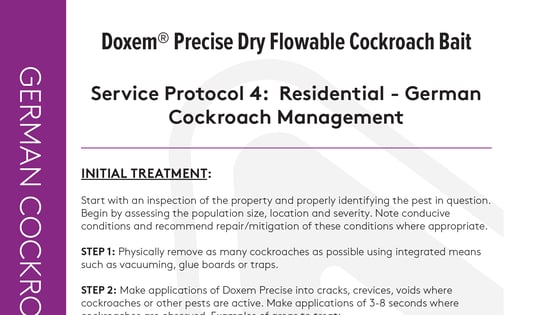 ServiceProtocol-DXP-German_Cockroaches-Residential